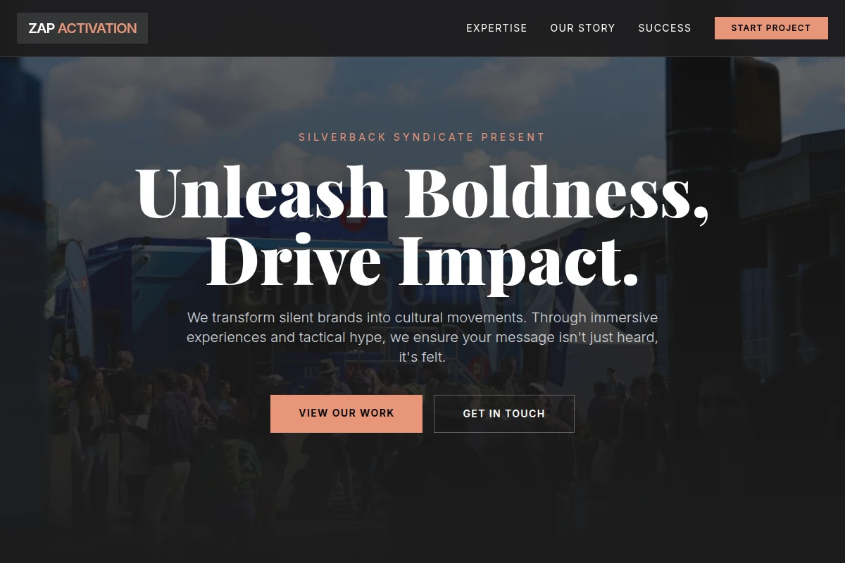 Zap Brand Activation