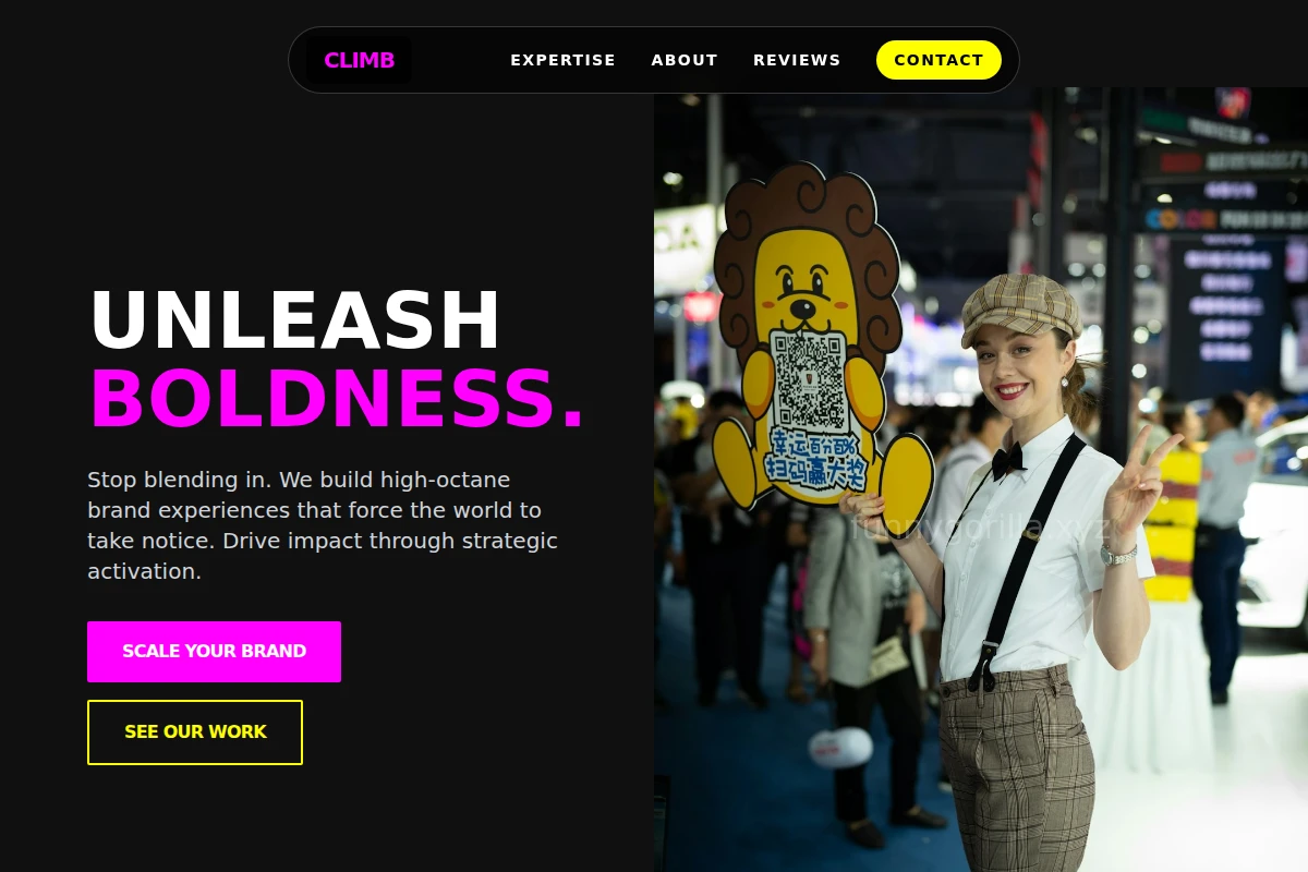 Climb Brand Activation